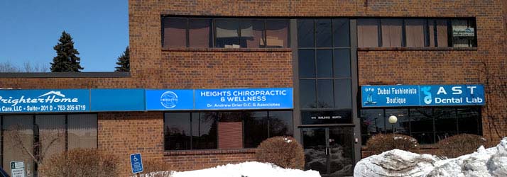 Chiropractic Columbia Heights MN Andrew Drier Office Building